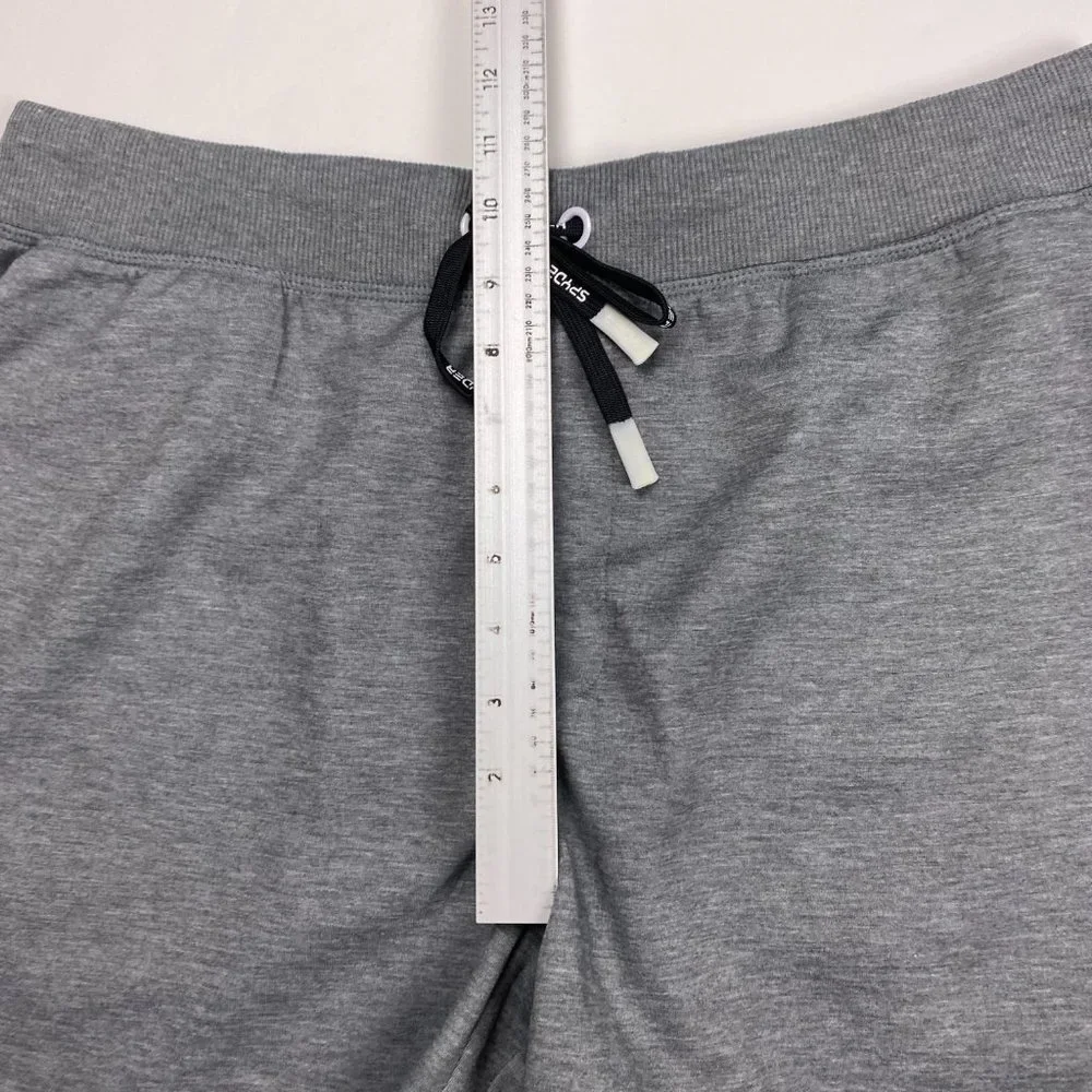 NEW Spyder ProWeb Gym Sweat Shorts Mens Large Gray Running Training - Picture 11 of 14